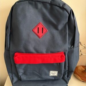 ❤️HERSCHEL-Classic Backpack Blue and Red